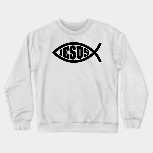 Jesus Christ Crewneck Sweatshirt by nikovega21